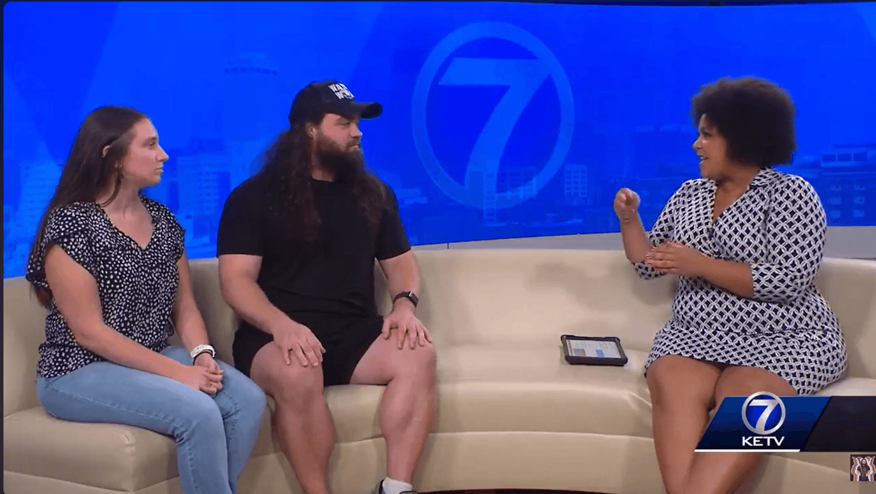 Zach Adkins interviewed on KETV NewsWatch 7